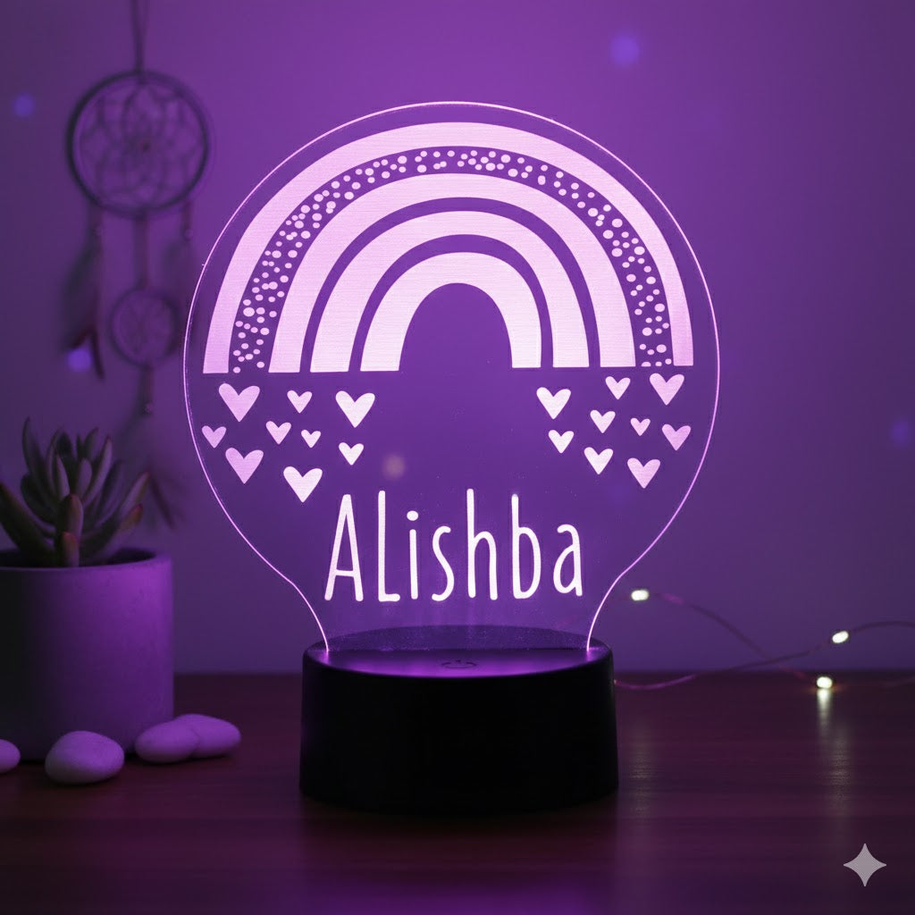 Name Led Lamp for Birthday Surprise