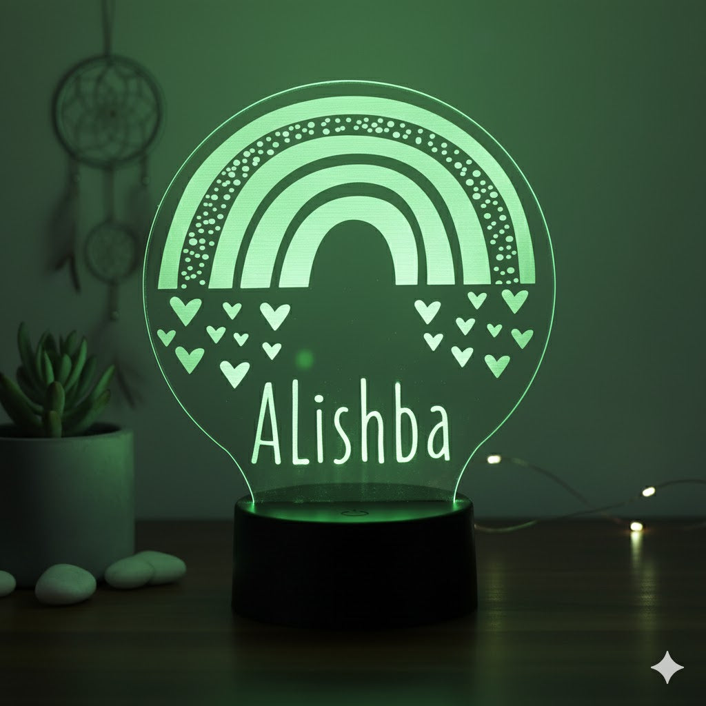 Name Led Lamp for Birthday Surprise
