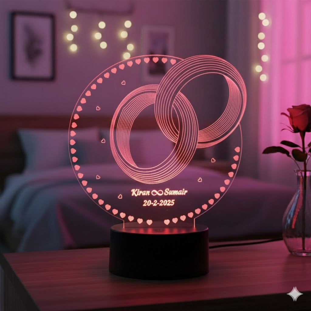 Couple Gift Led Lamp